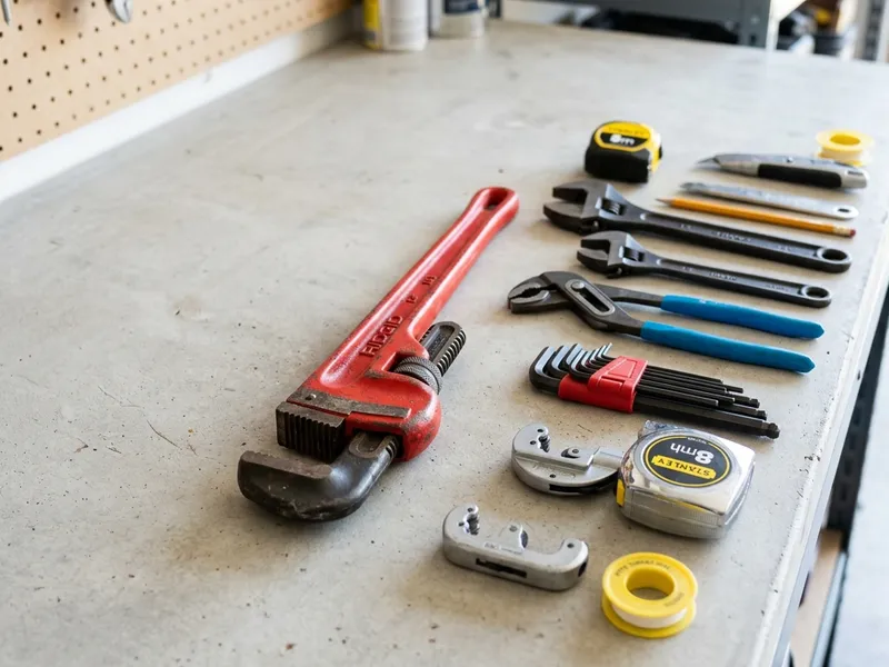 Professional plumbers in Orason, TX equipped with top-tier tools for residential and commercial plumbing services.